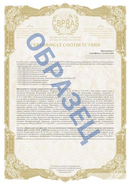 Образец Приложение к СТО 01.064.00220722.2-2020 Донецк Сертификат СТО 01.064.00220722.2-2020 
